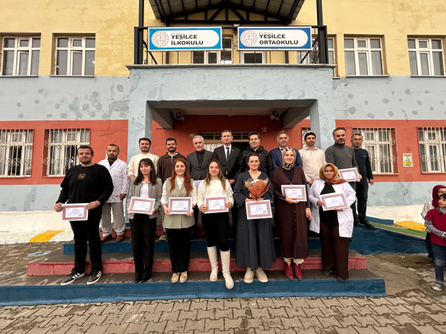 Yeşilce’de Eğitime Moral Ziyareti
