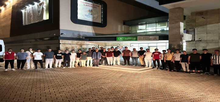 Muşlu Gençler Rize Fındıklı Gençlik Kampına Uğurlandı