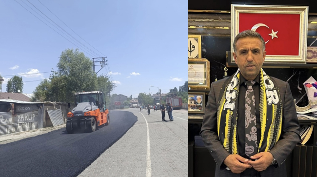 Sungu’da 15 Yıl Sonra Tarihi Adım: Yol Sıcak Asfaltla Buluşuyor
