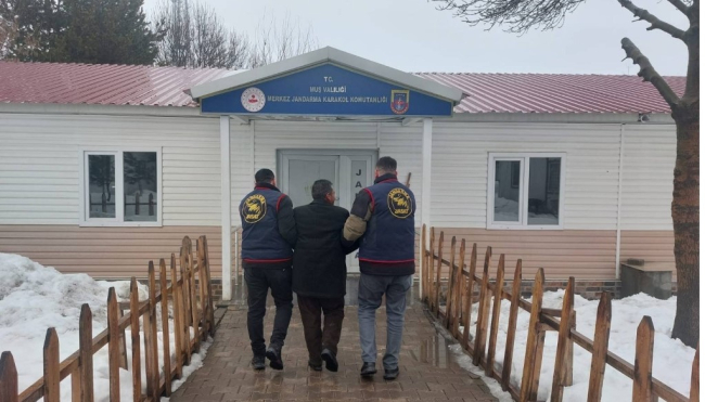 1 Yıl 6 Ay Hapisle Aranan Firari Muş’ta Yakalandı