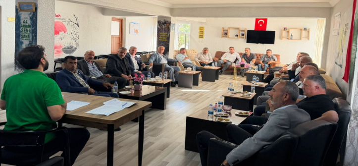 Muş Gençliği Uyuşturucu ile Mücadele Derneği, Muhtarlarla Bir Araya Geldi