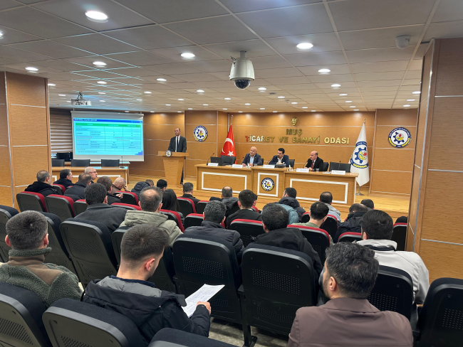 Muş’ta Yeni Yatırım Teşvik Sistemi Anlatıldı