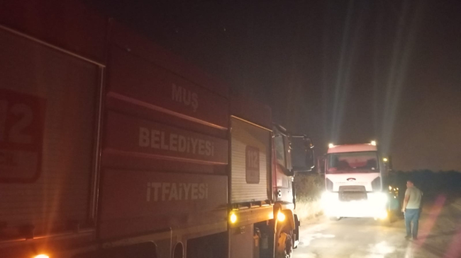 Muş İtfaiyesi’nden Diyarbakır’daki Orman Yangınlarına Destek