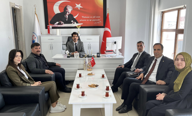 İŞKUR Müdürü Sağlık’tan Bulanık’ta önemli temaslar