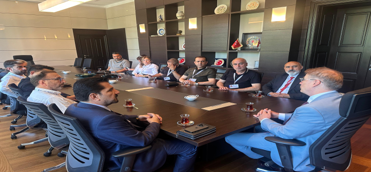 Muş TSO Heyeti, Sırbistan Büyükelçiliğini Ziyaret Etti