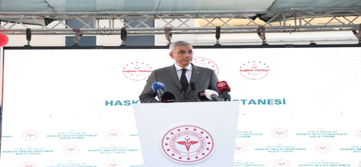 Sağlık Bakanı Memişoğlu, Muş’ta Hasköy Devlet Hastanesi`nin Resmi Açılışını Yaptı