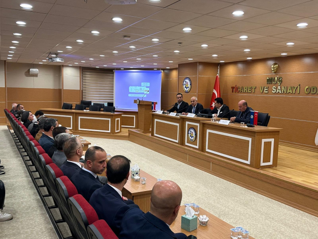 Muş TSO’da KOSGEB Destekleri Üyelerle Paylaşıldı