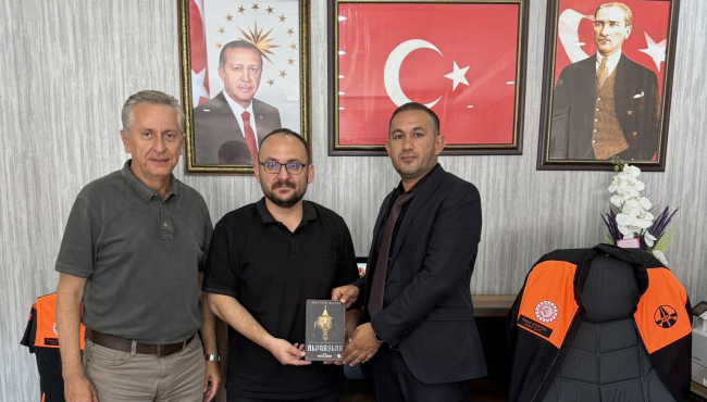 Rektör Alican’dan Karayolları Şefi Zortul’a Teşekkür Ziyareti