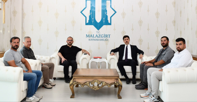 Rektör Alican’dan Kaymakam Kahraman’a `Hayırlı Olsun` Ziyareti