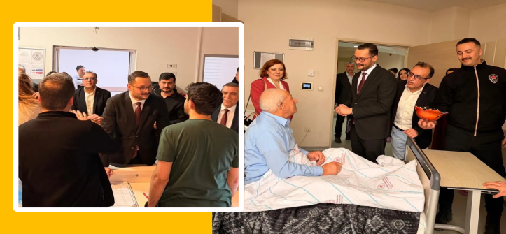 Başhekim Güzelel’den Bayramda Anlamlı Ziyaret