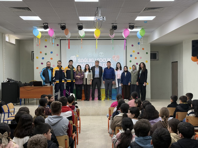 Muş’ta ilkokul öğrencilerine sağlık eğitimi