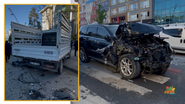 İstasyon Caddesi’nde Feci Zincirleme Kaza: 4 Araç Birbirine Girdi