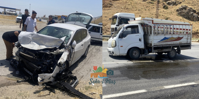 Muş’ta Trafik Kazası: 3 Yaralı