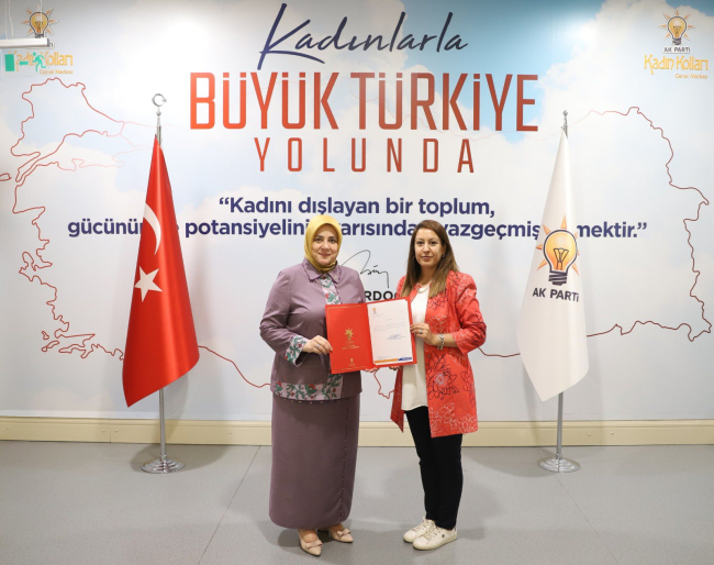 AK Parti Muş İl Kadın Kolları Başkanlığına Tuğba Şener Boydak Atandı