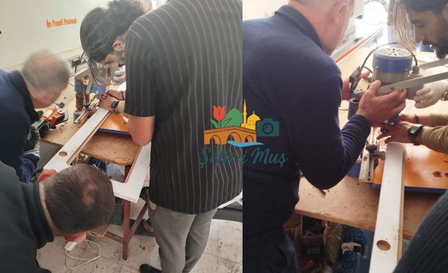 Muş’ta Atölyede Korku Dolu Anlar: Parmağını Makineye Kaptırdı!