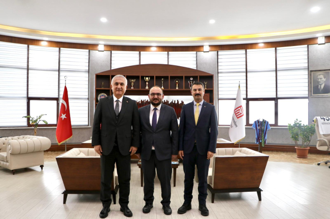 Muş Valisi Çakır ve Başsavcı Kantar’dan Rektör Alican’a Ziyaret