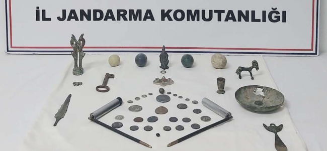 Muş`ta Tarihi Eser Operasyonu