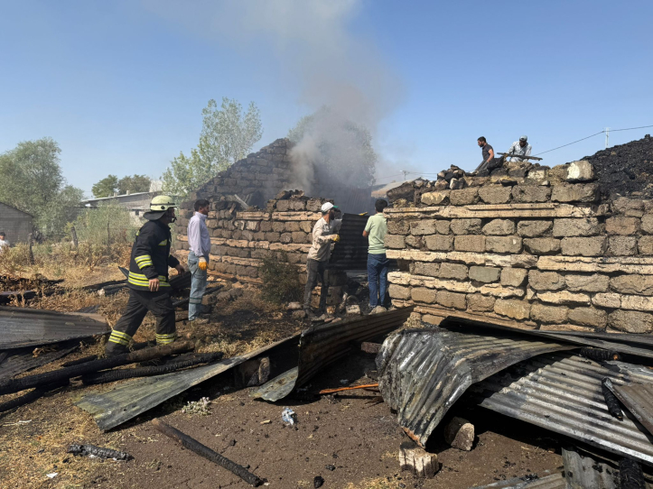 Köylüler Korku Dolu Anlar Yaşadı