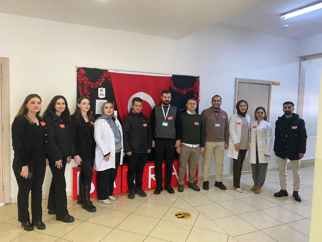 Muş Özel Bilim Teknik Koleji’nde İkinci Dönem “Bayrak Sevgisi” Temasıyla Başladı