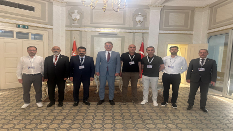 Muş TSO Heyeti, Sırbistan Büyükelçiliğini Ziyaret Etti