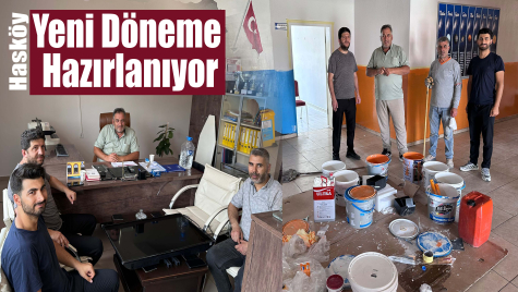 Hasköy’de Okullar Yeni Eğitim Öğretim Yılına Hazırlanıyor