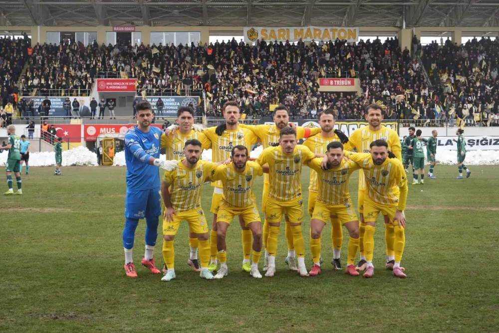 Muşspor’un 40 Haftalık Ev Serisi Sona Erdi