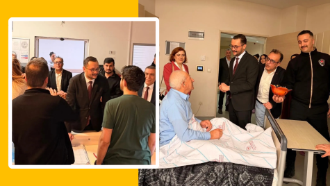 Başhekim Güzelel’den Bayramda Anlamlı Ziyaret
