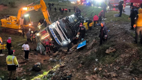 Malatya’da Can Pazarı: Muş Seferini Yapan Otobüs Devrildi
