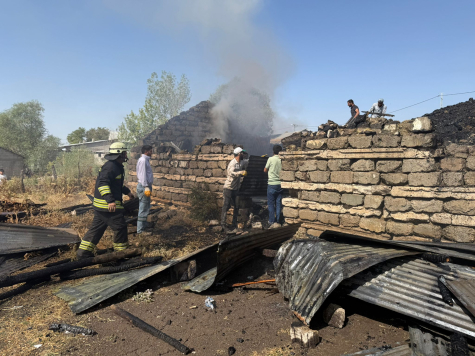 Köylüler Korku Dolu Anlar Yaşadı